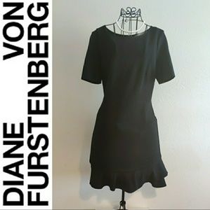 Diane von Furstenberg Serafina Black Dress